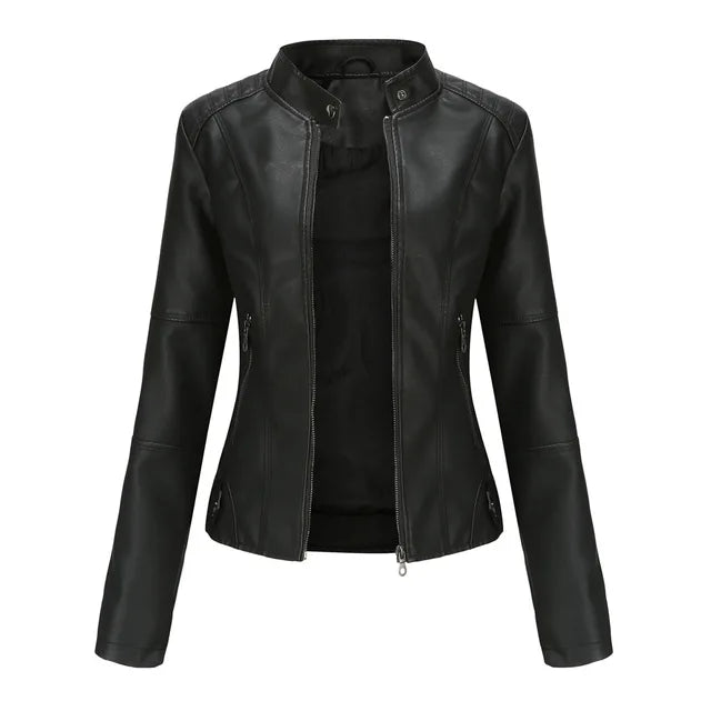 Jaqueta Feminina de Couro - Modern Sellina