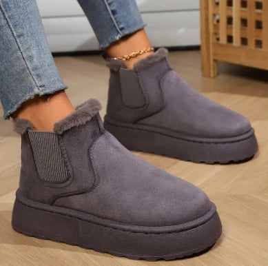Bota Forrada Feminina Solado Antiderrapante AnnyConfort