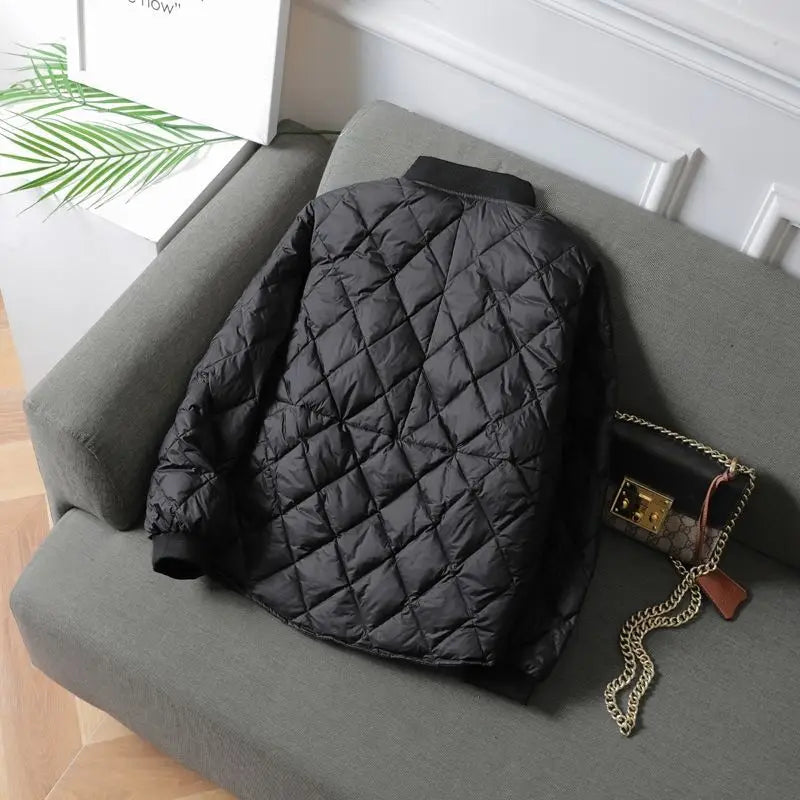 Jaqueta Feminina Bomber Casual - Estilo e Conforto para os Dias Frios
