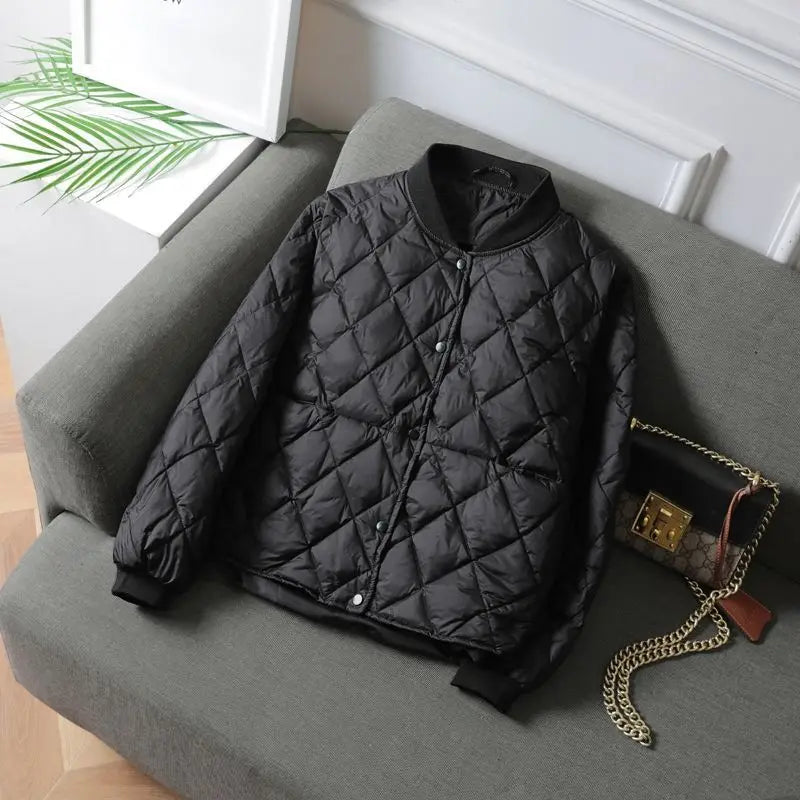 Jaqueta Feminina Bomber Casual - Estilo e Conforto para os Dias Frios