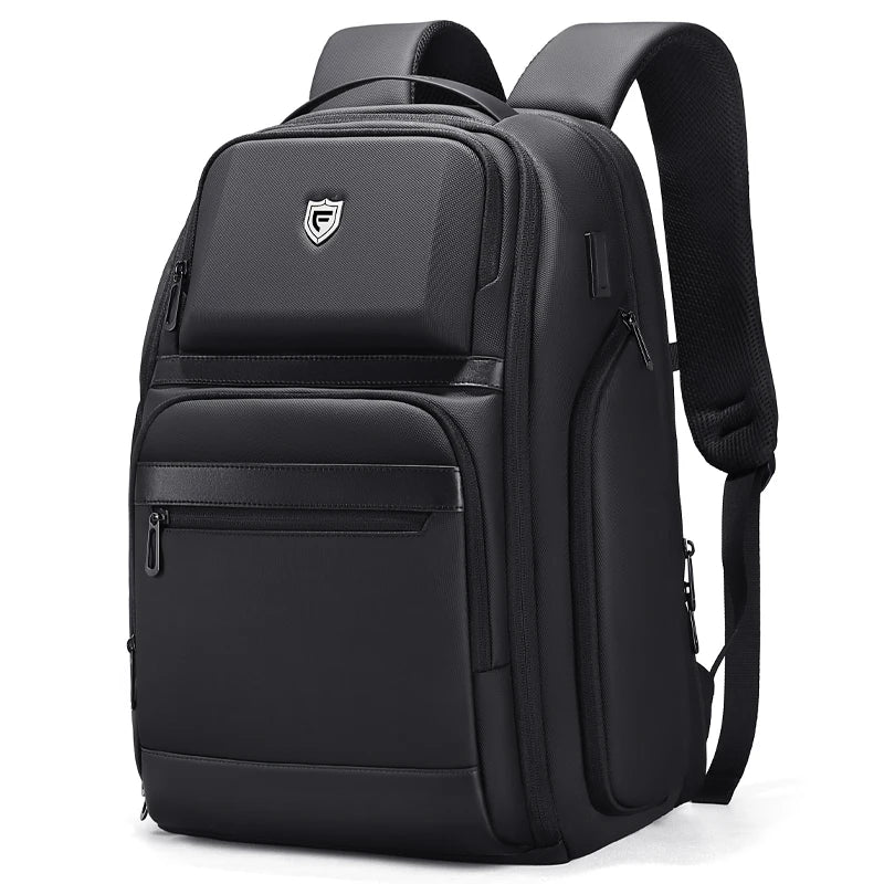 Mochila Executiva 36L Impermeável com Porta USB e Múltiplos Bolsos para Notebook até 17,3