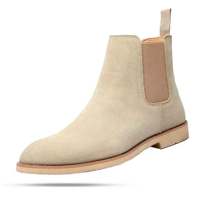 Bota Chelsea em Couro Masculina Montvani MV242 - (Promoção de Inverno 2026)