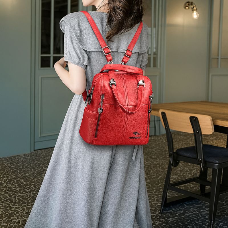 Mochila e Bolsa de Ombro Versátil Feminina Vanessa