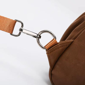 Mochila Couro Feminina Tipo Saco Angélica