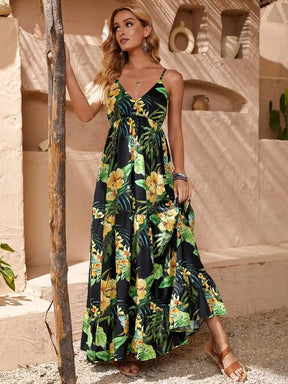 Vestido Longo Floral Essence