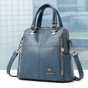 Mochila e Bolsa de Ombro Versátil Feminina Vanessa