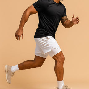 Shorts Dry-Fit™ de Compressão Sellina - COMPRE 1 LEVE 2