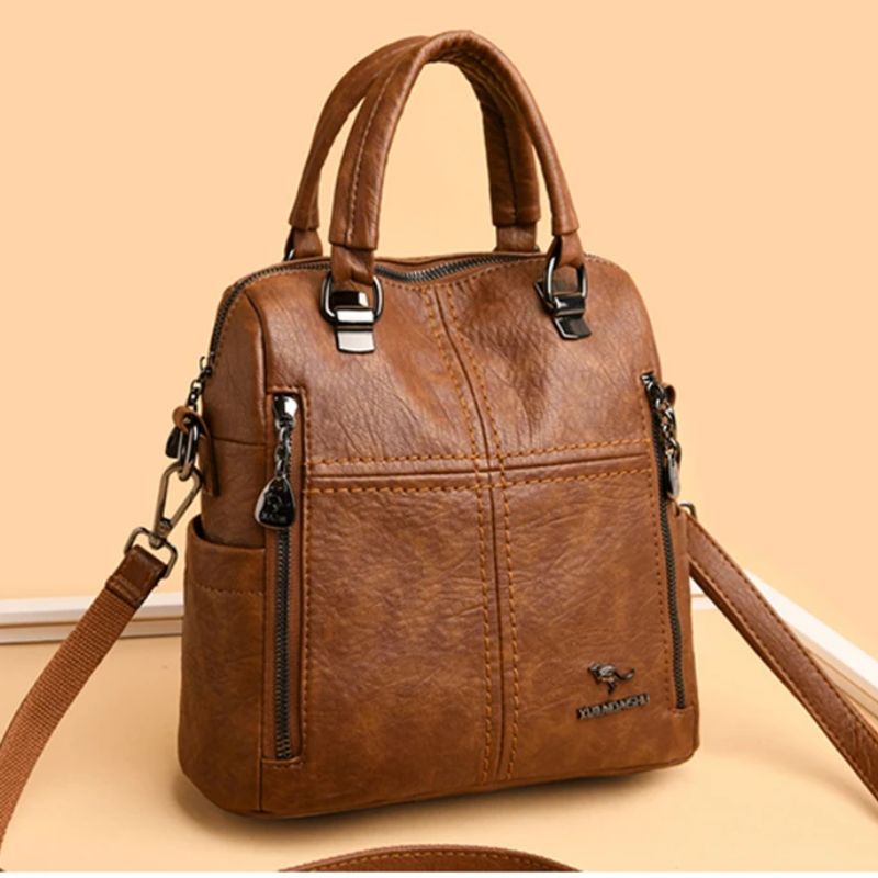 Mochila e Bolsa de Ombro Versátil Feminina Vanessa