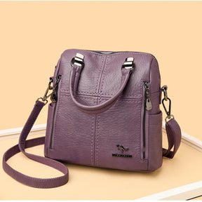 Mochila e Bolsa de Ombro Versátil Feminina Vanessa