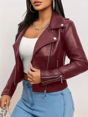 Jaqueta Feminina em Couro PowerLook™
