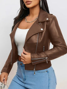 Jaqueta Feminina em Couro PowerLook™