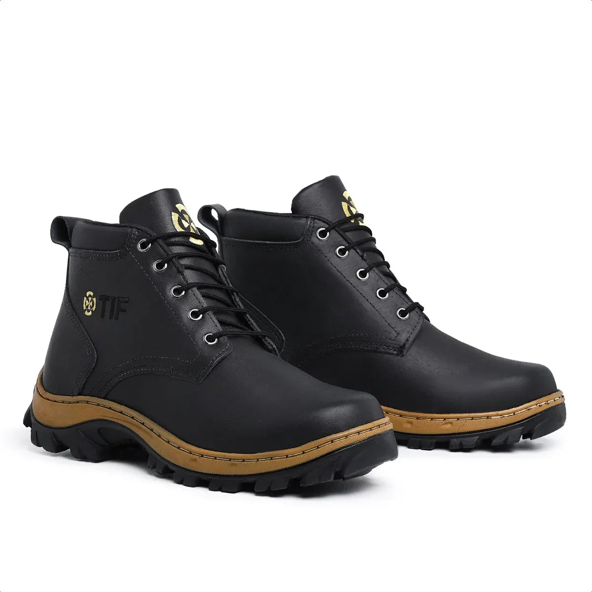 Bota Coturno Masculina com Design Robusto Estilo Sofisticado - (Promoção de Inverno 2025)