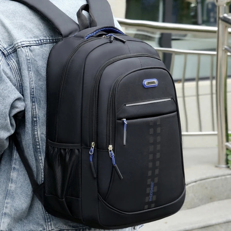 Mochila Unissex Impermeável com Design Executivo para Viagem, Lazer e Uso Escolar