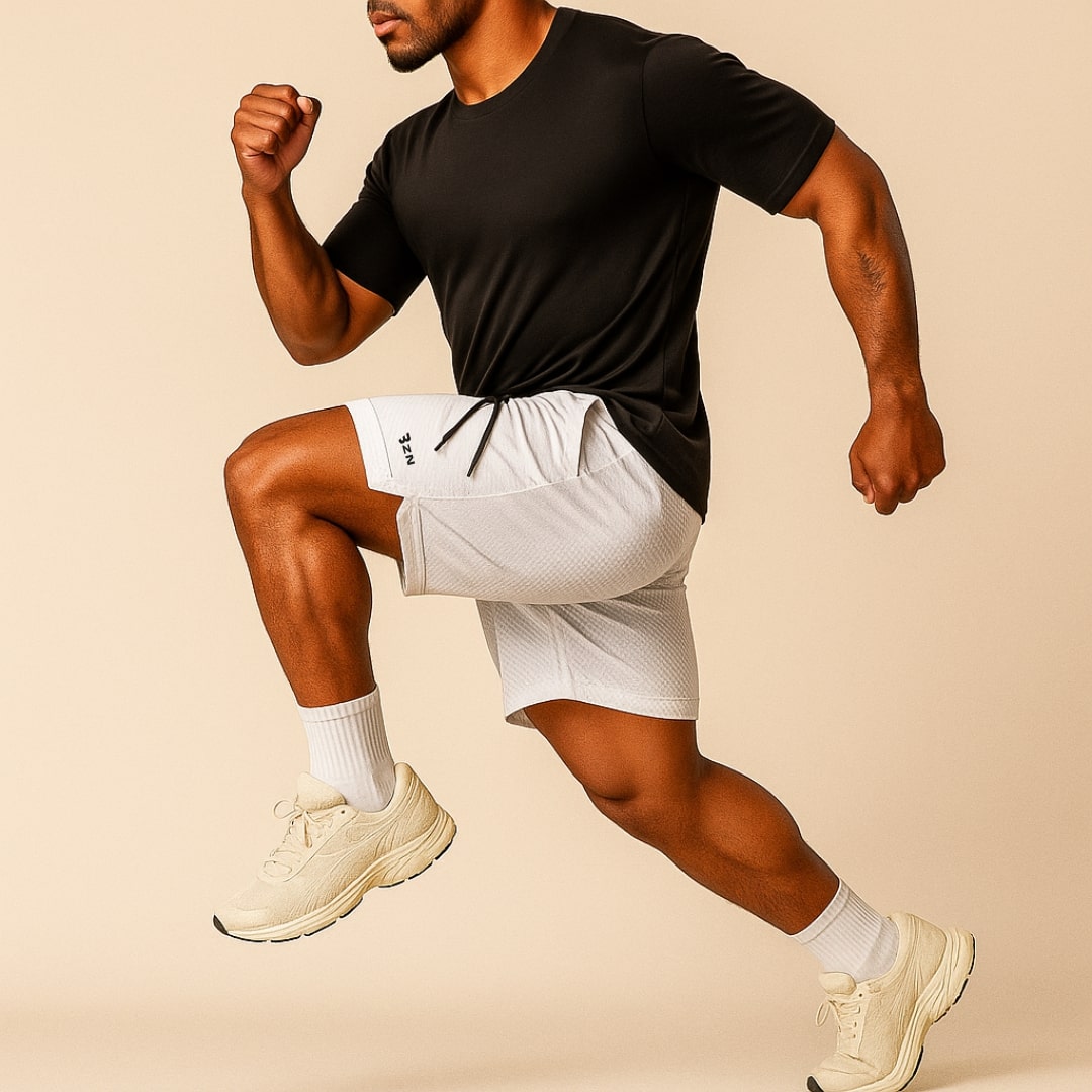 Shorts Dry-Fit™ de Compressão Sellina - COMPRE 1 LEVE 2