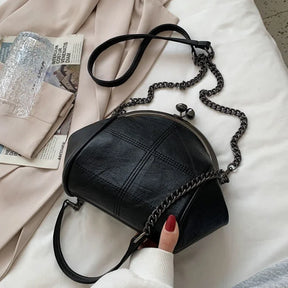 Bolsa Feminina Vintage Retro em Couro - Scarlet