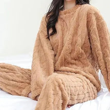 Conjunto Pijama Feminino em Veludo - AnaBelle