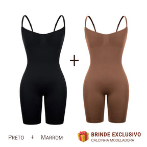 Body Modelador - Up Shaper - Compre 1 Leve 2 + Brinde Calcinha Modeladora