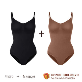 Body Modelador - Up Shaper - Compre 1 Leve 2 + Brinde Calcinha Modeladora
