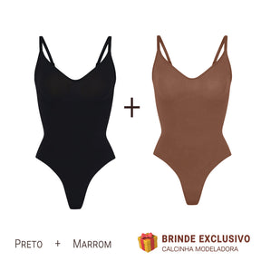 Body Modelador - Up Shaper - Compre 1 Leve 2 + Brinde Calcinha Modeladora