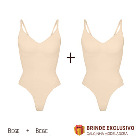 Body Modelador - Up Shaper - Compre 1 Leve 2 + Brinde Calcinha Modeladora