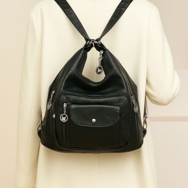 Mochila e Bolsa de Ombro Versátil Feminina Michelle