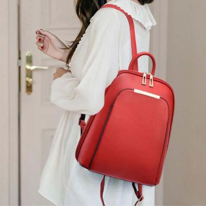 Mochila Feminina Couro Viareggio