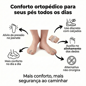 Corretor Ortopédico de Joanete - Sellina foot