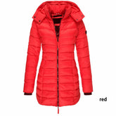 Casaco Feminino de Inverno com Capuz e Zíper - Acolhedor, Elegante e Leve - (Promoção de Inverno 2026)