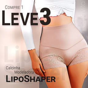 Calcinhas Modeladoras ShaperLipo | PAGUE 1 LEVE 3