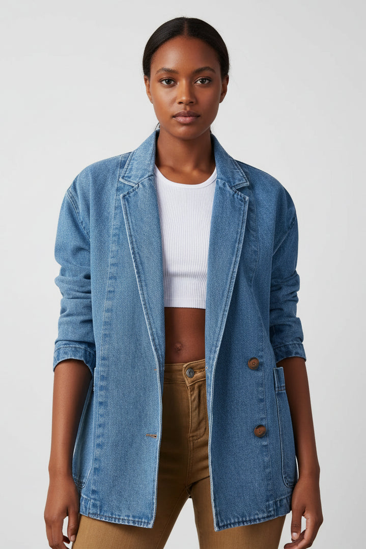 Jaqueta Feminina Elegante Para o Inverno