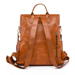 Mochila Feminina de Couro Placência