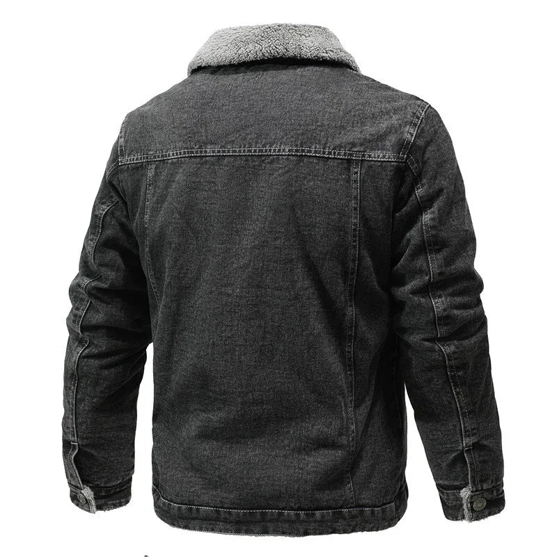 Jaqueta Masculina Jeans com Forro