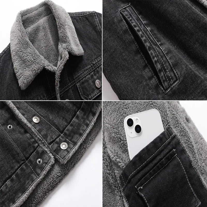 Jaqueta Masculina Jeans com Forro