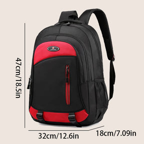 Mochila Masculina Estilosa com Compartimento para Notebook — Ideal para Escola, Trabalho e Viagem