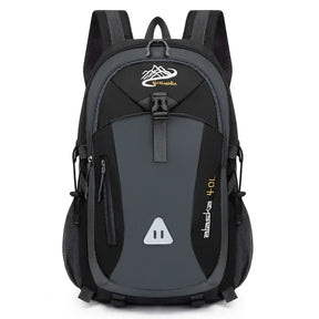 Mochila Unissex em Nylon Impermeável Para Trilhas, Camping e Montanhismo