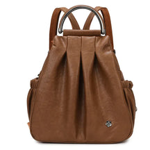 Mochila Couro Feminina Tipo Saco Angélica