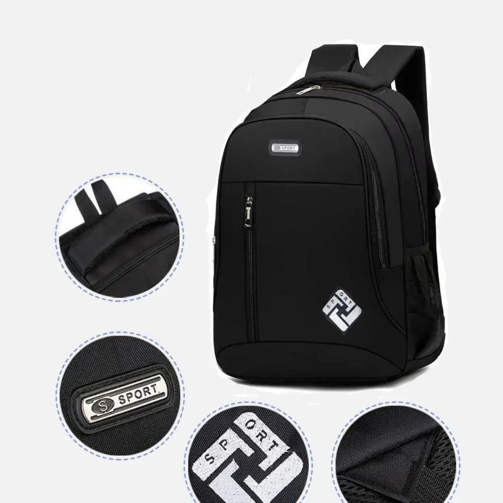 Mochila Masculina Multifuncional para Notebook com Revestimento Impermeável — Ideal para Trabalho e Uso Casual