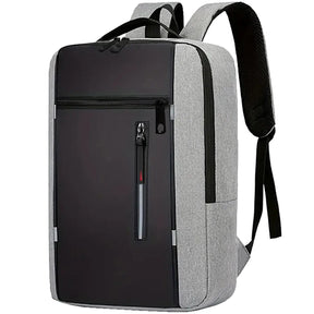 Mochila Unissex de Estilo Neutro para Uso Escolar, Profissional e Viagem com Design Versátil