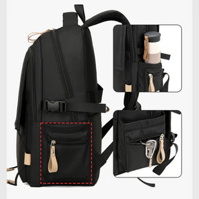 Mochila Executiva para Notebook com Alças Ajustáveis e Múltiplos Compartimentos — Ideal para Viagem e Estudos