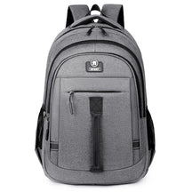 Mochila Escolar com Múltiplos Bolsos, Alças Ajustáveis e Fechamento em Zíper