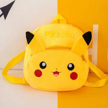 Mochila Escolar Infantil de Pelúcia Pikachu