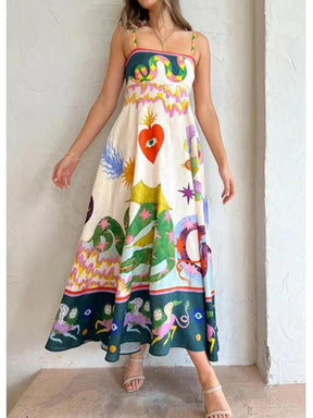 Vestido Longo Floratta - Sellina