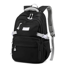 Mochila Escolar Feminina em Cor Sólida com Grande Capacidade — Ideal para Estudantes e Uso Diário