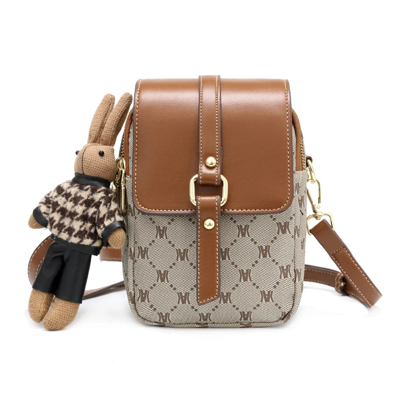 Bolsa Feminina Crossbody de Couro Sienna