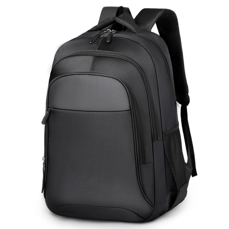 Mochila com Alças Acolchoadas e Bolsos Laterais — Ideal para Trabalho, Escola e Viagem