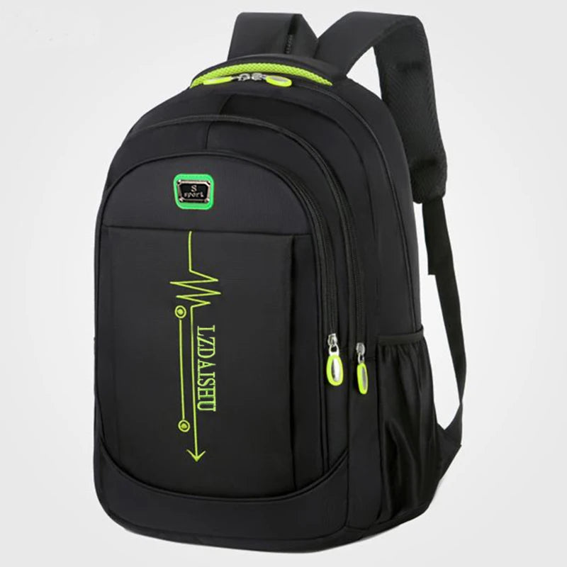 Mochila Masculina Casual de Negócios com Compartimento para Laptop Grande Capacidade