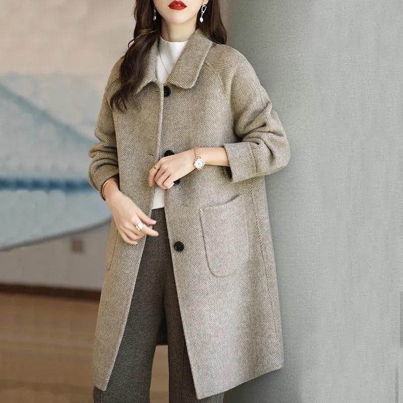 Casaco Feminino Casual de Inverno