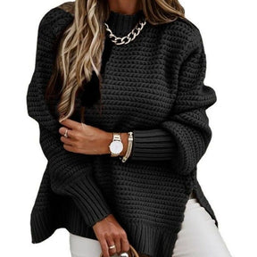 Suéter Feminino de Tricô Oversized – Conforto e Estilo para o Inverno