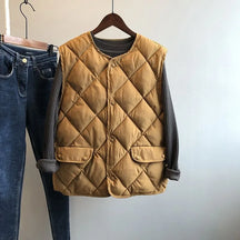 Colete Acolchoado Feminino de Inverno Elizabeth
