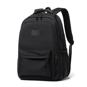 Mochila Unissex de Grande Capacidade para Viagem e Escola — Modelo Casual em Cor Sólida